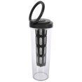 thumbnail image 1 of FESTFENDS Black Plastic Beverage Pitcher with Lid Cold Brew Bottle for Parties and Daily Use, 1 of 8