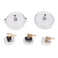 thumbnail image 1 of Brake 5pcs Master Cylinder Adapter Set Aluminum Brake Bleeder Adapter Set Universal for Most Pressure Brake Fluid Bleeder Kit, 1 of 7