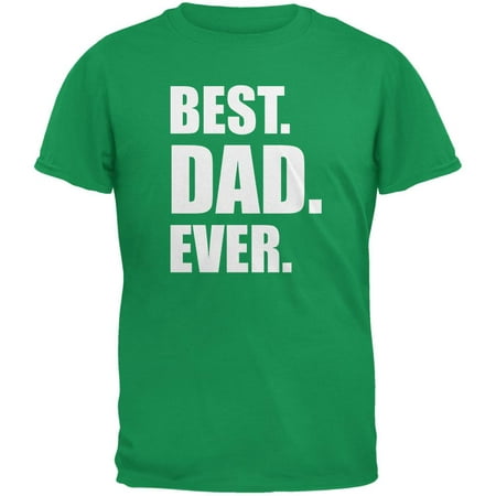 Father's Day Best Dad Ever Irish Green Adult