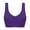 Dark Purple, variant on Ashirexll Bras for Women 5 Pack Seamless Sports Bra Wirefree Yoga Bra with Removable Pads for Women Bras Sports Bra Multicolor XXL