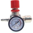 thumbnail image 4 of Regulador de presión para compresor de aire, regulador de presión neumático de 1/4, válvula de control de presión con conexión de 140 PSI 12 Bar, 4 of 4