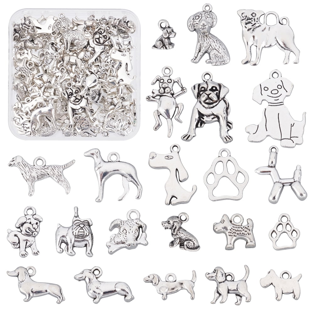 Sterling Silver Animal Charms For Bracelets – Rembrandt Charms Collection, Rhodium Plated, Lifetime Warranty - View #5