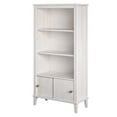 thumbnail image 2 of Monarch Hill Poppy Kids’ White Bookcase, Grey Doors, 2 of 8