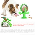 thumbnail image 3 of Alimentateur Lent pour Chat, Forme de Moulin à Vent Rond Interactif Nourriture pour Chat Traite Jouet Distributeur pour Chiots Bleu Foncé, Bleu, Vert, 3 of 8