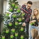 thumbnail image 4 of Green Bow Ball Christmas Tree Ornament Christmas Decoration, 4 of 6