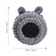 thumbnail image 4 of KAKOWELY Nido cálido para pájaros, nido colgante para loros, nido decorativo para dormir, jaula para mascotas, cama para dormir, 4 of 5