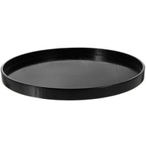 STOBOK Decorative Black Wood Tray for Tea and Desserts Multi-Functional