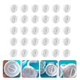 thumbnail image 4 of Manicure Tools Glue Cups, Lash Glue Holder Glue Rings Flower Glue Rings Blooming Cups Eyelash Extensions, 100PCS (White) Nail Set Tool, 4 of 5