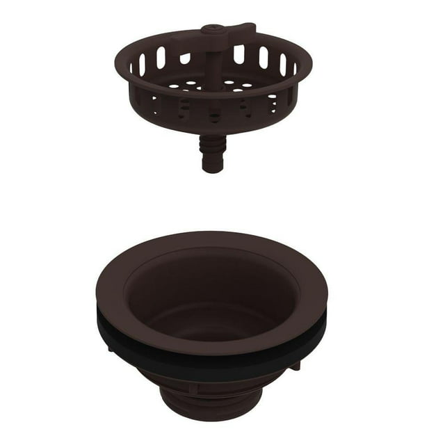 Brasstech 120/10B 3-1/2-Inch Large Basket Strainer, Oil Rubbed Bronze