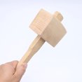 thumbnail image 4 of Pala De Hielo Trituradora De Bolsas De Hielo Madera De Alta Reutilizable Práctico Martillo Hielo Fácil De Usar Ligero Juego De Herramientas Para Triturar Hielo Juego De Barman Para El Hogar Inevent HA021397-00, 4 of 6