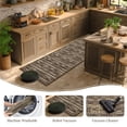 thumbnail image 3 of Juego de alfombras de cocina BSICPRO, antideslizantes, antimanchas, vintage, 3 of 4