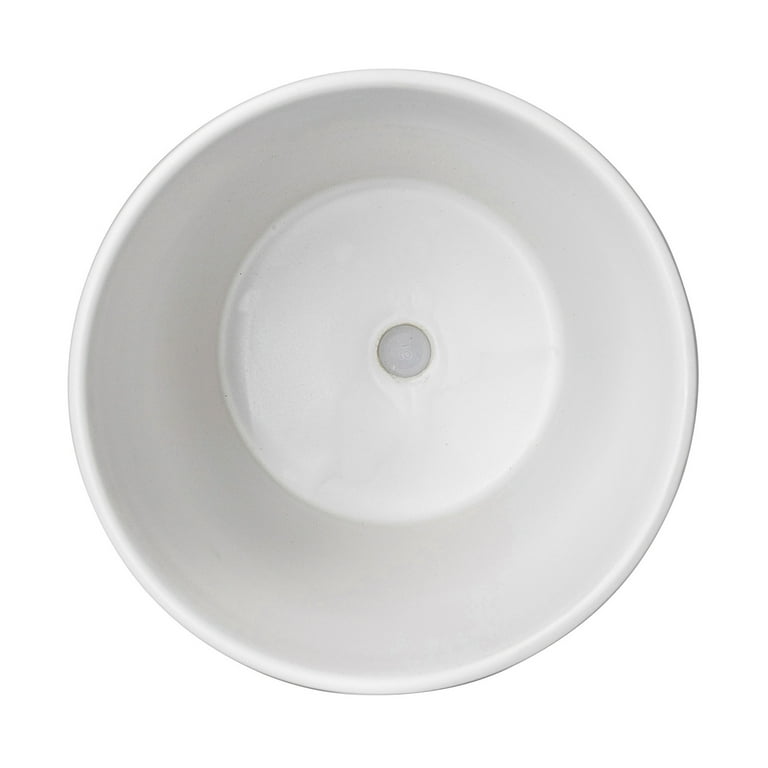 Mainstays Ceramic Wildflower Planter, White, 5.9 inch