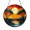 Acrylic 3.5 Inch, variant on Round Sunset Island Stained Glass Suncatcher – Scenic Window Hanging Art