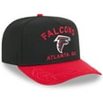thumbnail image 3 of Men's New Era Black/Red Atlanta Falcons 2025 NFL Draft A-Frame 9FIFTY Snapback Hat, 3 of 7
