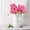 Pink, variant on Red Artificial Gerbera Daisy Flower Heads - 15 Heads Fake Gerbera Daisies for Wedding, Bridal Party, Home Kitchen Decor & DIY Craft Projects (1 Pcs)
