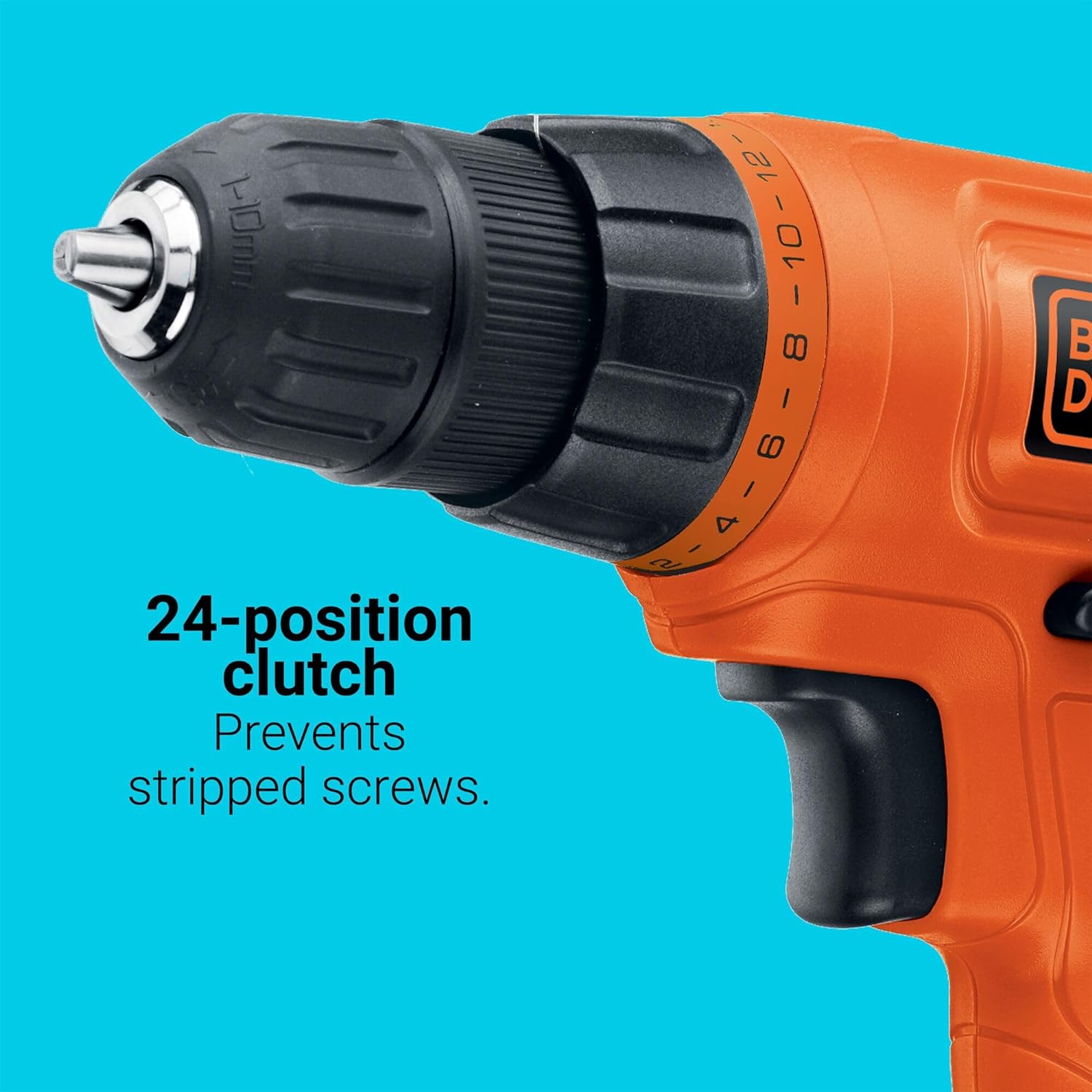 20V MAX POWERCONNECT Power Drill Cordless Drill Driver Electric Screwdriver with 30 Piece Bit Set, Battery and Charger Included (LD120VA)