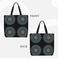 thumbnail image 2 of Fotbe Mandala Bolsa Tote con Estampado para Mujer, Bolsos con Cremallera, Bolsa de Hombro Casual de Gran Capacidad con Bolsillos Internos, 2 of 7