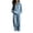 Sky Blue, variant on 2 Piece Sets for Women Velour 2 Piece Tracksuit Half Zip Hooded Long Sleeve Sweatshirt Drawstring Wide Leg Pants Set Casual Velvet Loungewear Outfit White S