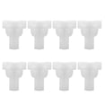thumbnail image 1 of Piezas de conector para estante de zapatos Unique Bargains, diámetro interior de 16 mm para reparar armarios, 8 piezas, 1 of 5