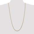 thumbnail image 2 of Leslie's 14K 3.00mm Diamond-Cut Rope Chain (Weight: 24.66 Grams, Length: 30 Inches), 2 of 4