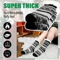 thumbnail image 6 of Mens Slipper Socks, PUTUO Non Slip Fuzzy Socks, Cozy Warm Slipper Socks for men, Fluffy Winter Christmas Socks Mens Christmas Gifts, Size 9-12,1 Pair, 6 of 6