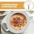 thumbnail image 3 of HAMPPLIES 2pcs Milk Tea Cup Rim Stainless Steel Caramelizing Gasket for Home Use, 3 of 8