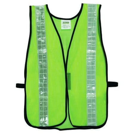 Cordova Hi Vis Mesh Safety Vest in Lime Green