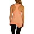 thumbnail image 3 of Reebok Débardeur Sans Manches à Dos Nageur pour Femmes, Orange, Grand, 3 of 4