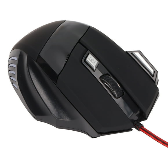Ratón Para Videojuegos Con Retroiluminación RGB, Diseño Ergonómico, DPI Ajustable, Plug And Play, Control Preciso, Ratón Mecánico Con Cable