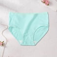 thumbnail image 5 of Purcolt Girls Cotton Panties Soft Breathable Stretchy Solid Color High Waist Brief Underwear for 1-8 Years, 5 of 7