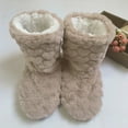 thumbnail image 6 of WOYY Bootie Slippers For Women Winter Warm Slipper Non Slip Indoor Outdoor House Shoes, 6 of 6