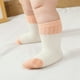 thumbnail image 4 of Calcetines de algodón para bebé, cálidos, gruesos, antideslizantes, calcetines de tripulación para niños pequeños, calcetines elásticos para niños, calcetines antideslizantes de goma con puntos para, 4 of 6