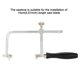 thumbnail image 3 of Adjustable Sawbow U Shape Hacksaw DIY Hand Tools for Jewelry Craft (Sawbow Only), 3 of 4