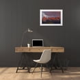thumbnail image 3 of Grall, Don 32x23 White Modern Wood Framed Museum Art Print Titled - CO, Rocky Mts Chimney Rock and Courthouse Mt, 3 of 4