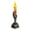 Orange, variant on CoreLiving Halloween Snow Globe Flameless Candle, Battery Operated Spooky LED Spinning Glitter Tornado Lamp for Home, Tabletop Decor, Witch Decal