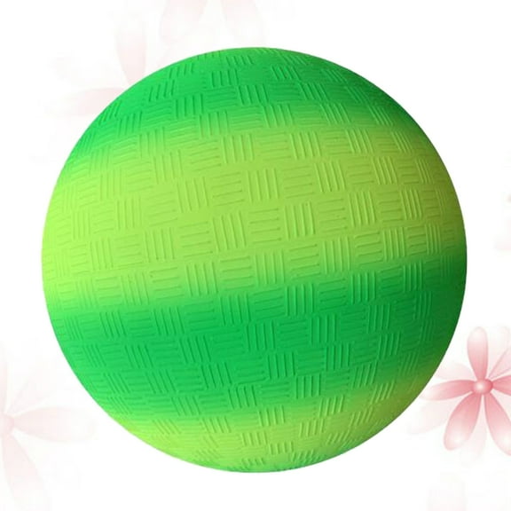 TAILTOSS Rainbow Ball for Kids Playing Bounce and Catch Games Made of Durable PVC Green 8 5 Inch