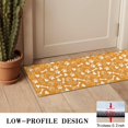 thumbnail image 3 of Yellow Puppy Dog Food Footprints Door Rugs,Washable Non Slip Door Mats Indoor,Decorative Door Mats,Entry Mat Indoor for Entrance,Bedroom,Kitchen,Bathroom,16"x47", 3 of 6