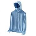 thumbnail image 6 of Sun Protection Hoodie Shirt UPF 50+ Long Sleeves UV Protection SPF with Face Mask, 6 of 6