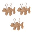 thumbnail image 4 of Worgeous 6 pcs Pu Animal Key Ring Hanging Dog Charm Key Ring Ornament Cartoon Keychain Decorations Dog Keychain Bag Backpack Hanging Decors, 4 of 8