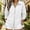 White, variant on PRINxy Women's Soft Waffle Knit Long Sleeve Notch Lapel Full Zip Jacket Coat with Large Pockets for Fall Winter Casual Green XXL