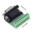thumbnail image 3 of Terminal Block DB9 Male Header to Screw 9 Pin Connector Break Out Board for RS232 RS485, 3 of 5