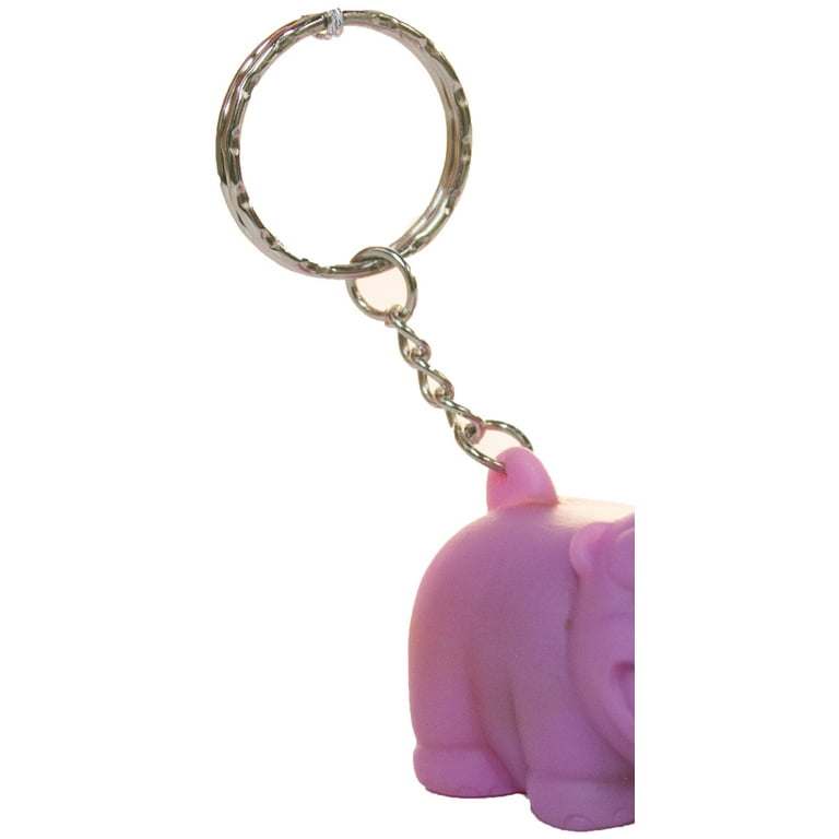 Unicorn PooP Keychain Squeezable Rubber Glitter Pooping Key Buckle Funny  Toy Gaggift