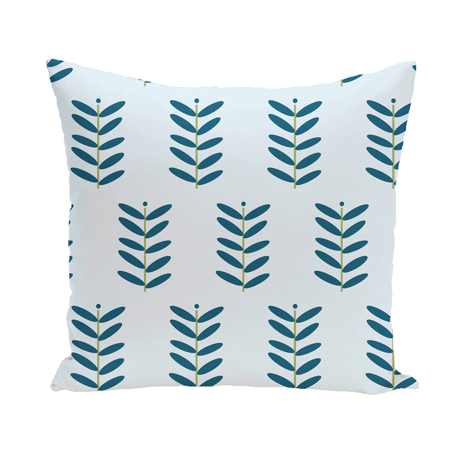 Light Blue E by design Decorative Pillow Teal 