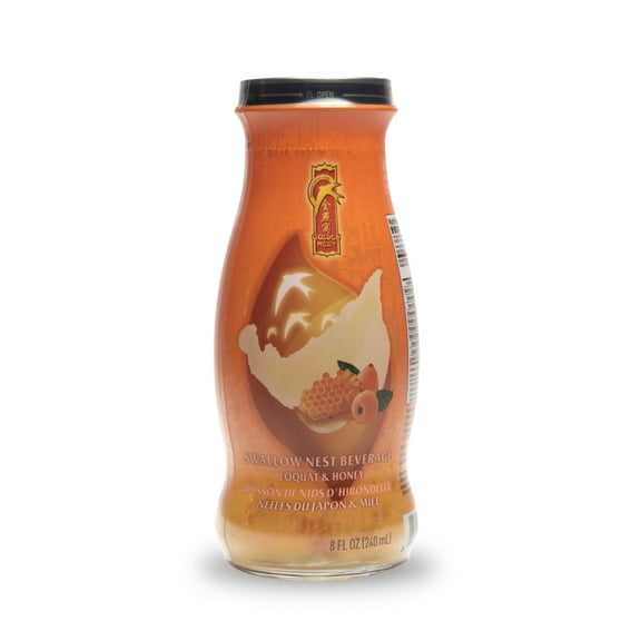 Premium Bird's Nest Drink - Loquat and Honey - 6 or 12 Bottles x 240ml (8 oz.)