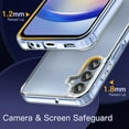 thumbnail image 5 of JETech Case for Samsung Galaxy A25 5G 6.5-Inch, Non-Yellowing Shockproof Bumper Protective Phone Cover, Anti-Scratch Hard PC Back (Clear), 5 of 6