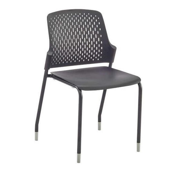 Next Stack Chair - Black - 32.25 x 19.75 x 20.33 in.