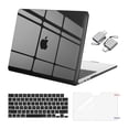 thumbnail image 1 of Funda MOSISO compatible con MacBook Air de 13,6 pulgadas, color negro ahumado, 1 of 6