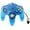Transparent Blue, variant on RetroFam Nintendo 64 N64 Controller Joystick for N64 Game Console, Transparent Blue