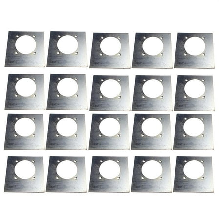 RAParts (20) Backing / Mounting Plates for D-Ring Tie Down Recessed D-Rings Rope Ring