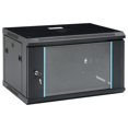 thumbnail image 1 of vidaXL Armoire Murale Réseau 6U 19 IP20 600x450x375 mm, 1 of 5